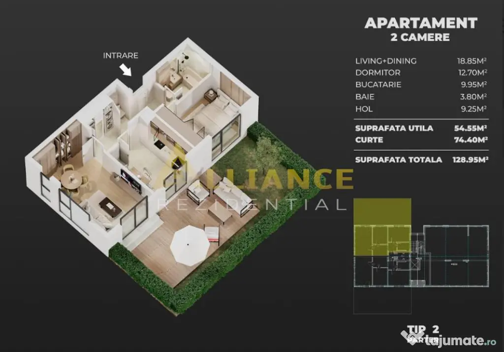 AME Residence – Apartamente Noi cu 2 si 3 camere – in...