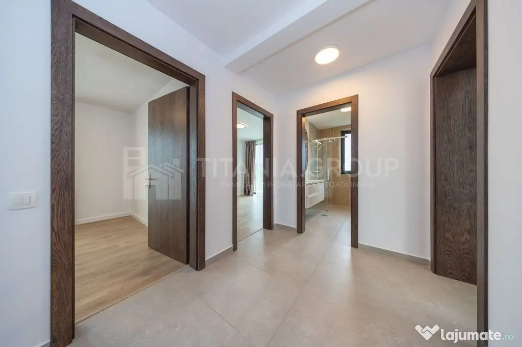 Casa individuala 4 camere, teren de 596 mp, partial mobil...