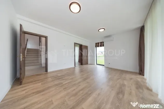 Casa individuala 4 camere, teren de 596 mp, partial mobil... - Cristian (Brasov)