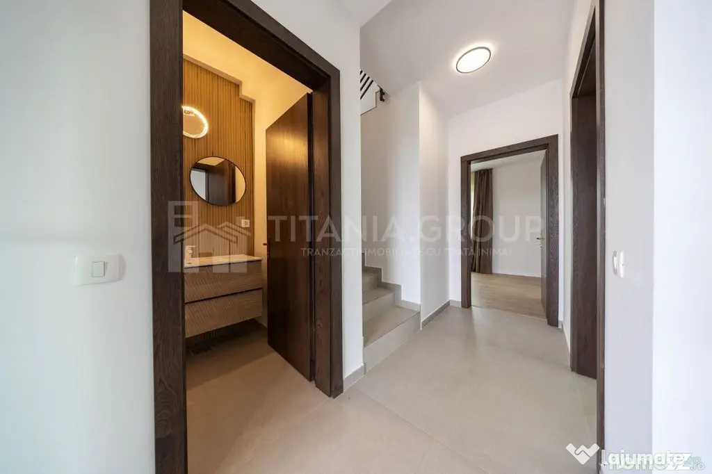 Casa individuala 4 camere, teren de 596 mp, partial mobil... - Cristian (Brasov)