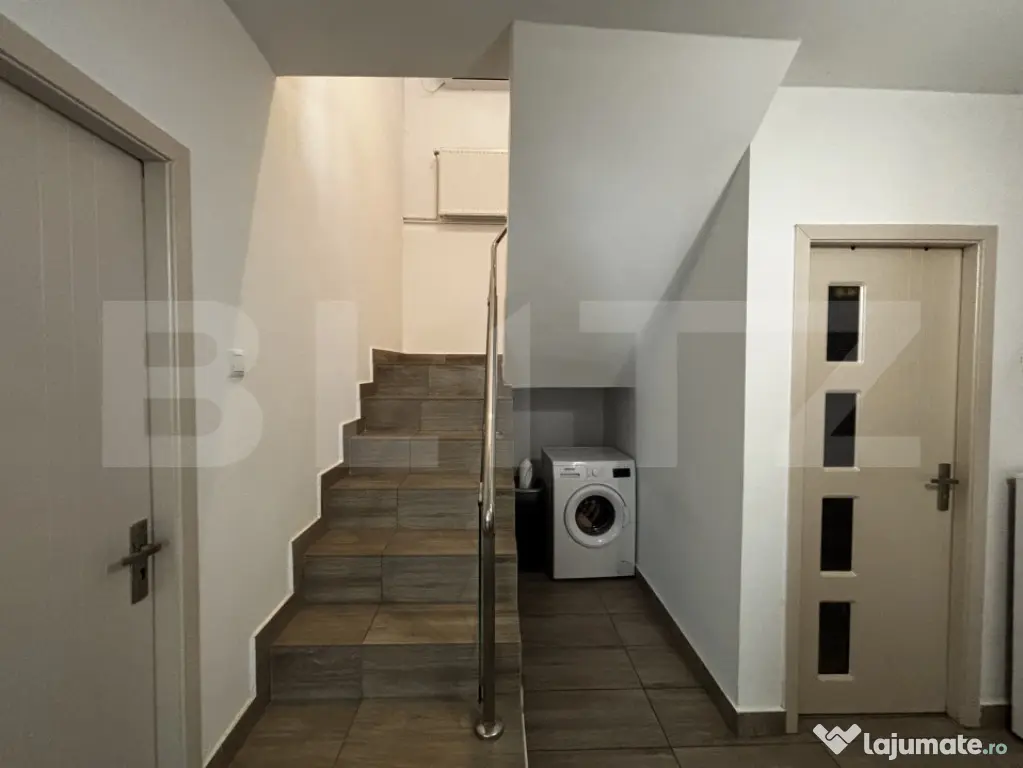 Casă modernă P+1+pod mansardabil, 336 mpc, teren 336 mp, A