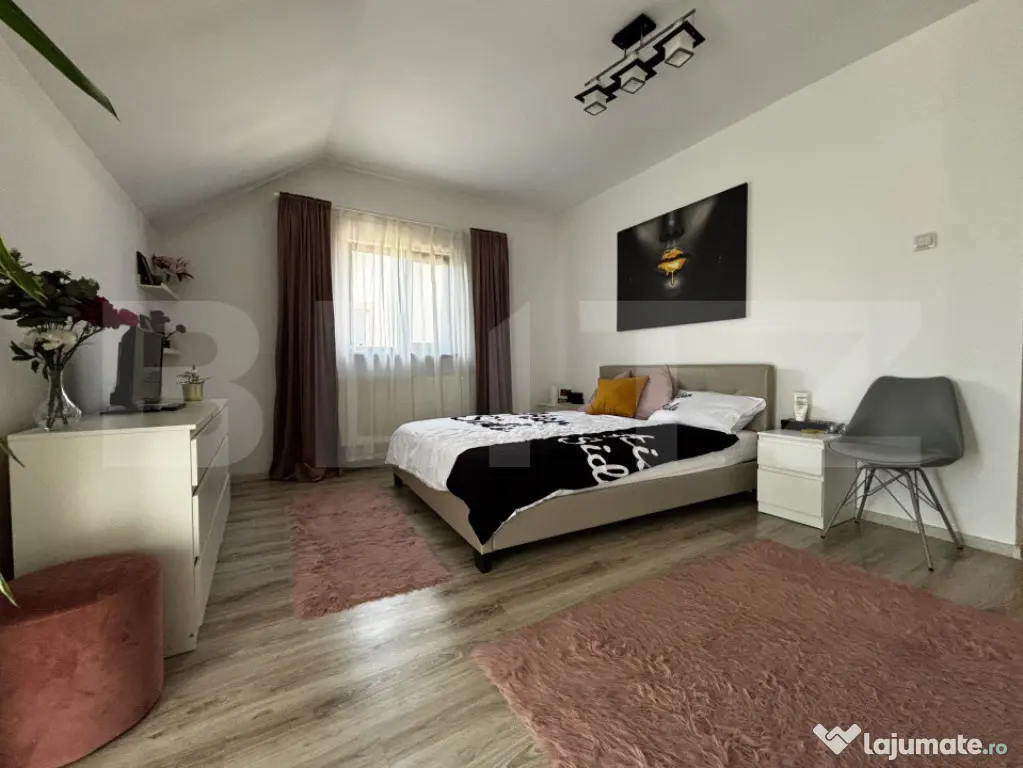 Casă modernă P+1+pod mansardabil, 336 mpc, teren 336 mp, A