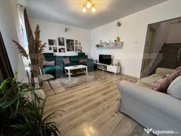 Casă modernă P+1+pod mansardabil, 336 mpc, teren 336 mp, A