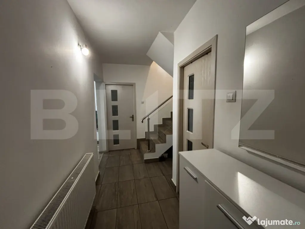 Casă modernă P+1+pod mansardabil, 336 mpc, teren 336 mp, A