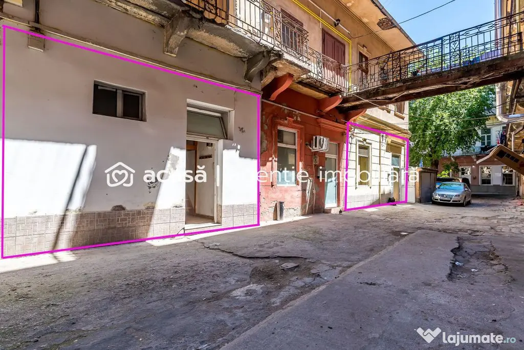 Spațiu birouri central cu 2 intrări pe Str. Unirii 1 Arad.