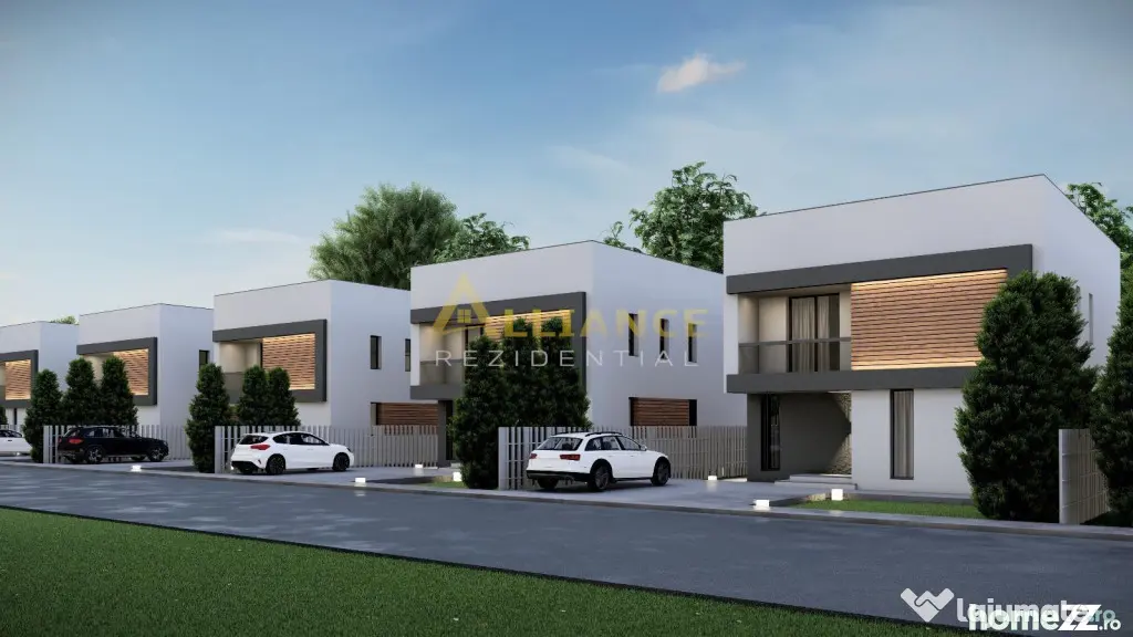 Vila individuala P 1E || 4 camere 3 bai || 355mp teren