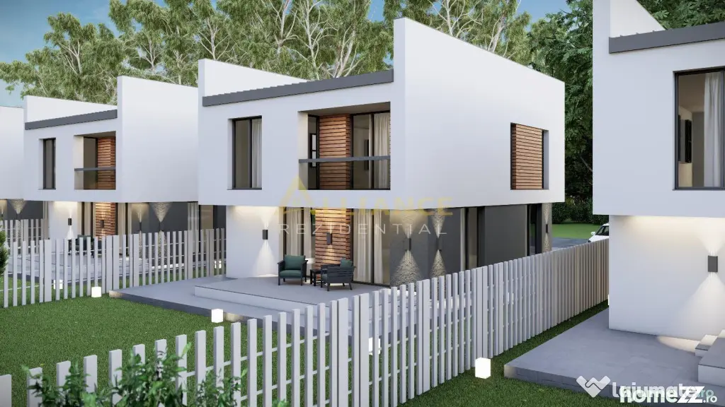 Vila individuala P 1E || 4 camere 3 bai || 355mp teren