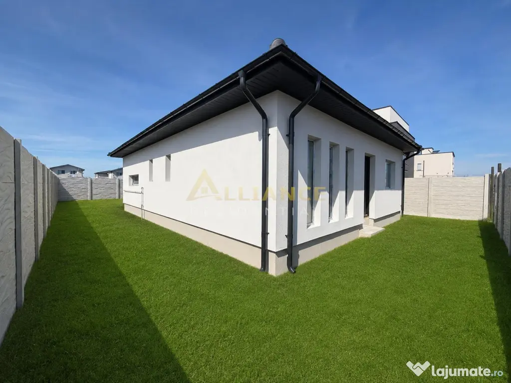 Vila individuala parter || 4 camere 2 bai ||teren 363mp ||