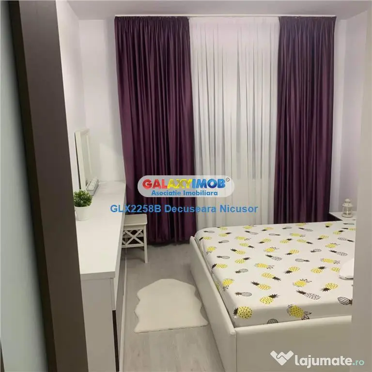Apartament cu 2 camere Mobilat Utilat Militari Residence 400