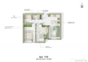 Apartament 3 camere | 63,40 mp | Intabulat | Predare la chei 