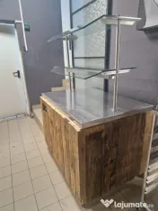 Stand mic dejun mobil buffet gheridon 