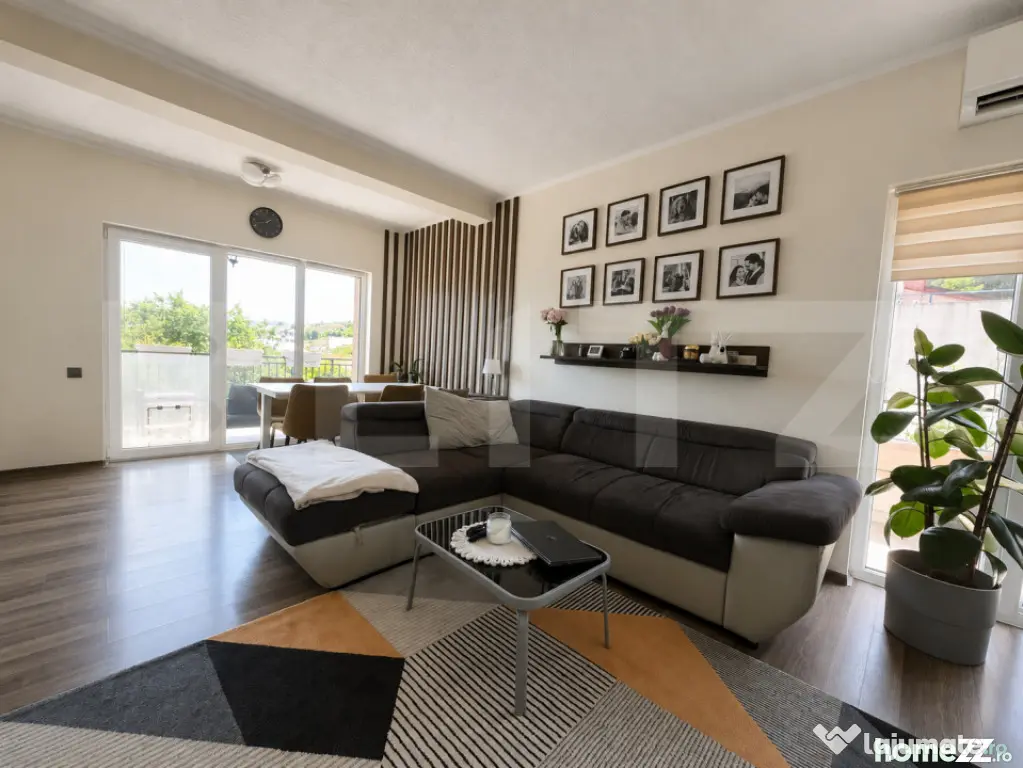 Apartament 2 camere, terasa, garaj, Zona Eroilor - Floresti (Cluj)
