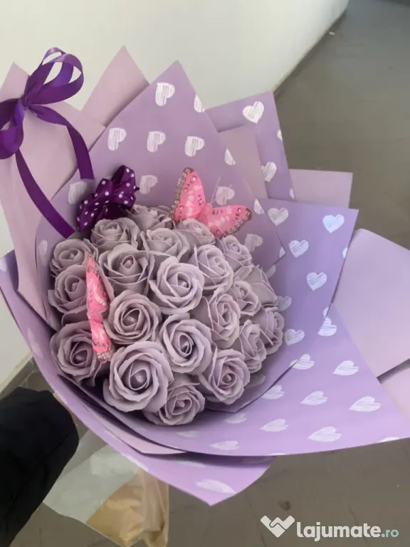 Materiale pentru realizarea buchetelor florilor de săpun