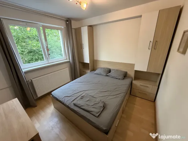 Proprietar, apartament de inchiriat, 2 camere, etaj 3 din 10, semidecomandat