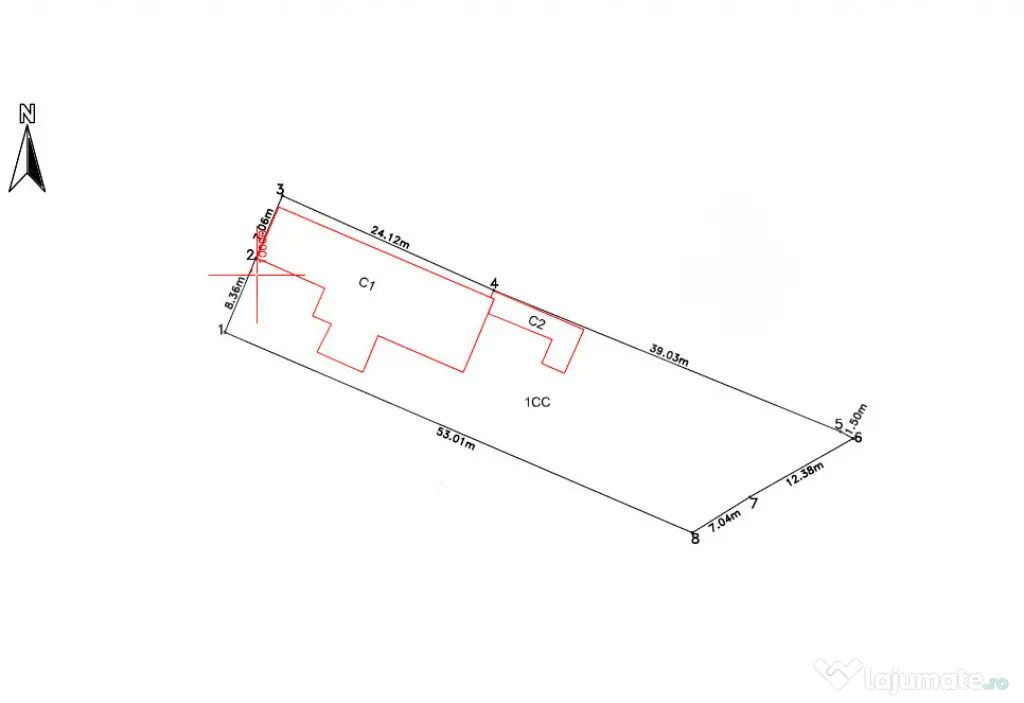 Casa 5 camere 148mp teren 900 mp front 15.5m, Timisoara