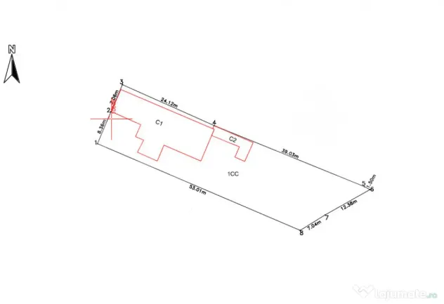 Casa 5 camere 148mp teren 900 mp front 15.5m, Timisoara