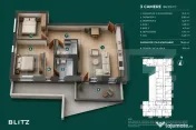 Apartament 3 camere premium | Ansamblu nou | Buna Ziua 
