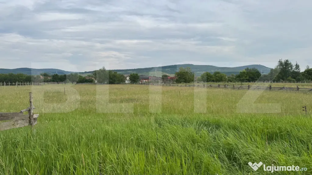 Doua parcele a cate 1100 mp de teren intravilan în Livezile