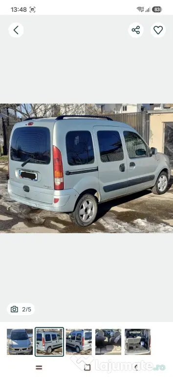 Renault Kangoo,stare bună de functionare.