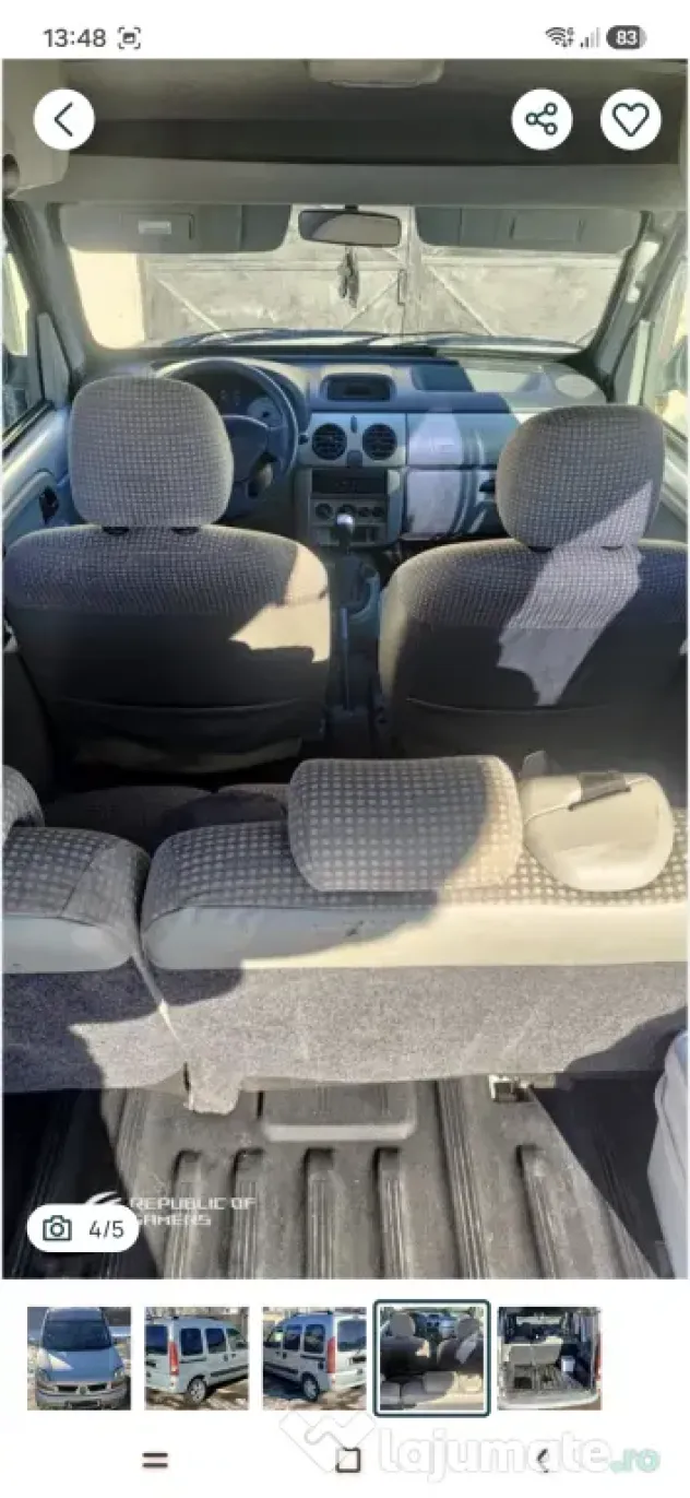 Renault Kangoo,stare bună de functionare.