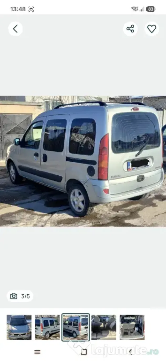Renault Kangoo,stare bună de functionare.
