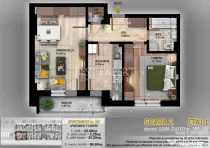 2 Camere cu Parcare Inclusa | Finisaje la alegere