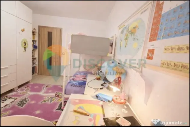 -Podu Ros, etaj 1, 2 camere mobilate si utilate, 115500 euro