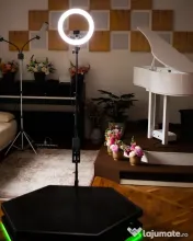 Platformă video 360° hexagonala, capacitate 6-8 persoane 