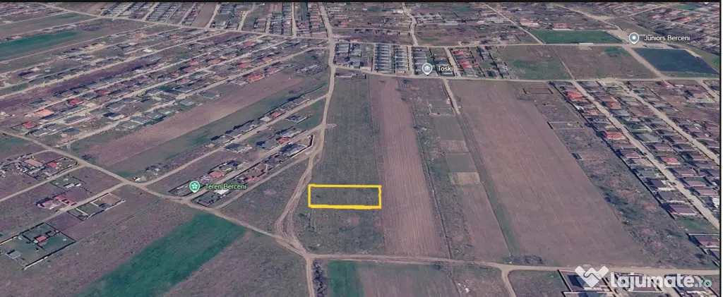 Lot teren 700 mp*Intravilan*Comuna Berceni*deschidere 17m