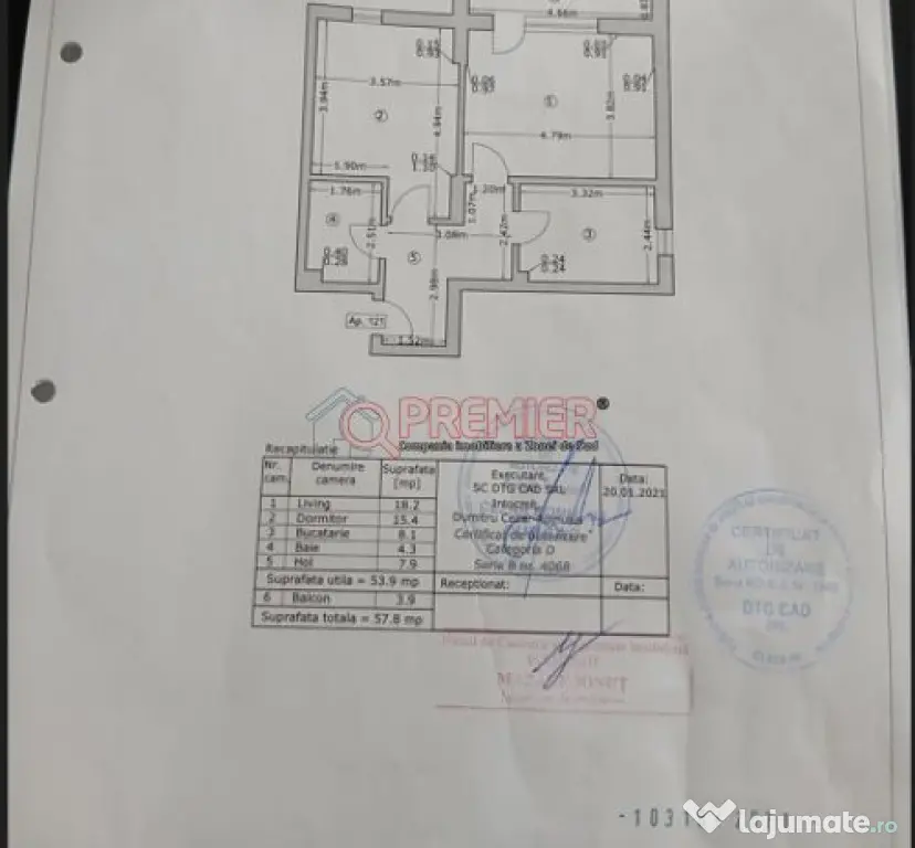 Sector 4 - Str Cheile Turzii - apartamet 2 camere