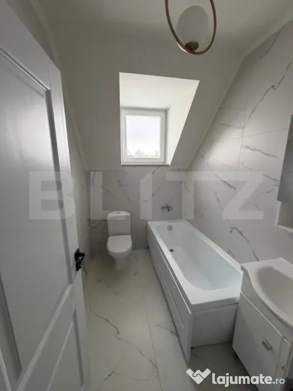 Casă individuală de închiriat, 105 mp, 3 camere – Lisau
