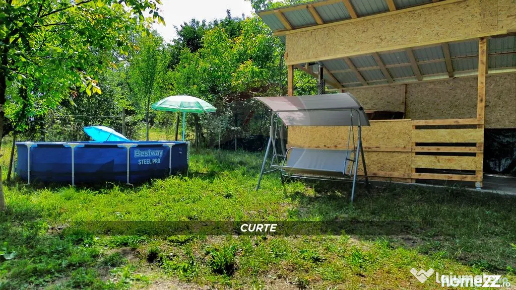 De vânzare cabană cu teren în zona Remetea Chioarului