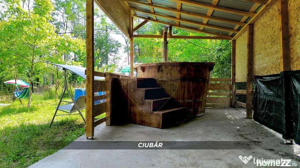 De vânzare cabană cu teren în zona Remetea Chioarului