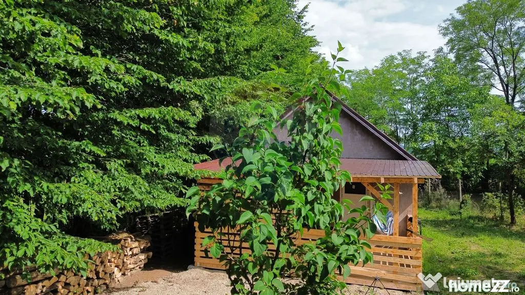 De vânzare cabană cu teren în zona Remetea Chioarului