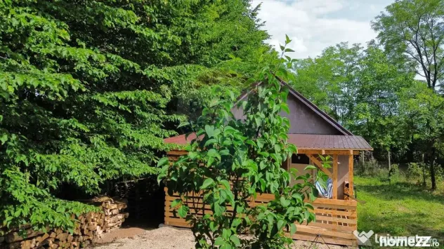 De vânzare cabană cu teren în zona Remetea Chioarului