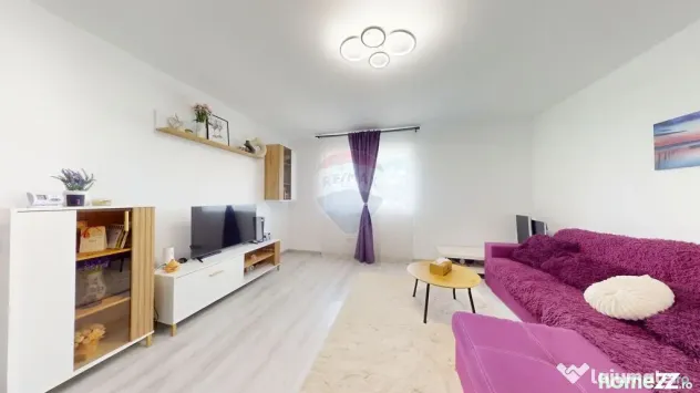 Comision 0% | 2 camere | Decomandat | 55 mp utili | Mobil... - Sanpetru (Brasov)