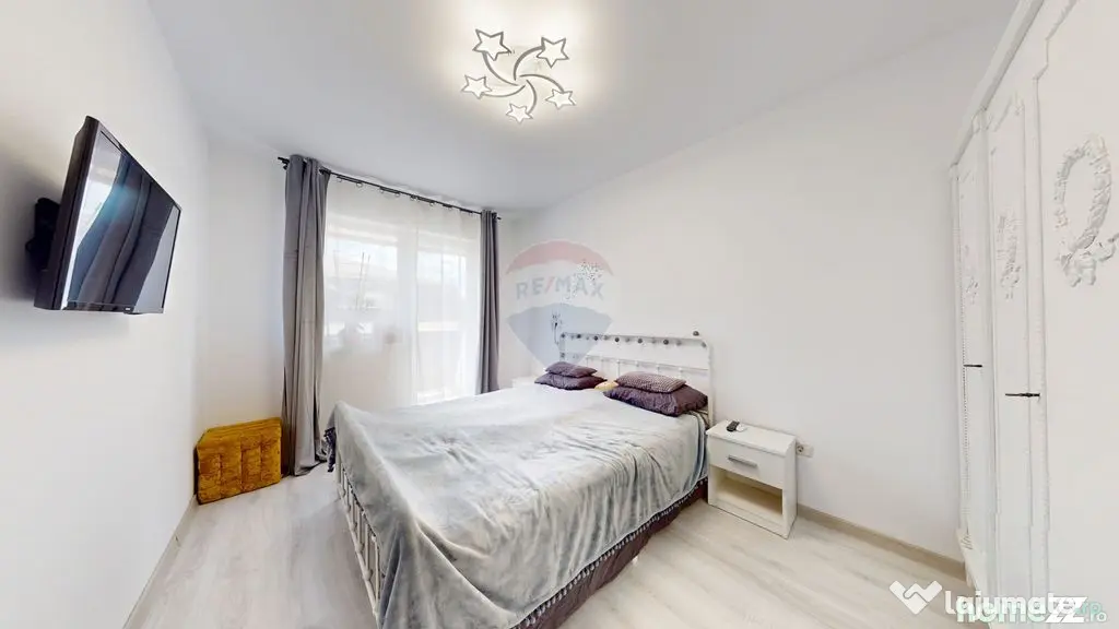 Comision 0% | 2 camere | Decomandat | 55 mp utili | Mobil... - Sanpetru (Brasov)