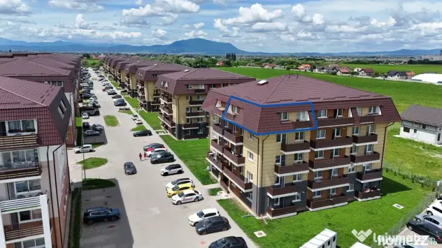 Comision 0% | 2 camere | Decomandat | 55 mp utili | Mobil... - Sanpetru (Brasov)