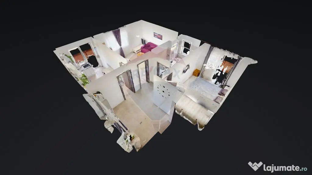 Comision 0% | 2 camere | Decomandat | 55 mp utili | Mobil...