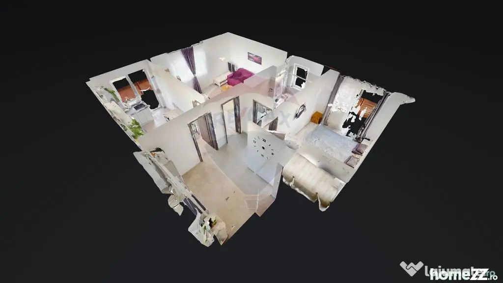 Comision 0% | 2 camere | Decomandat | 55 mp utili | Mobil... - Sanpetru (Brasov)