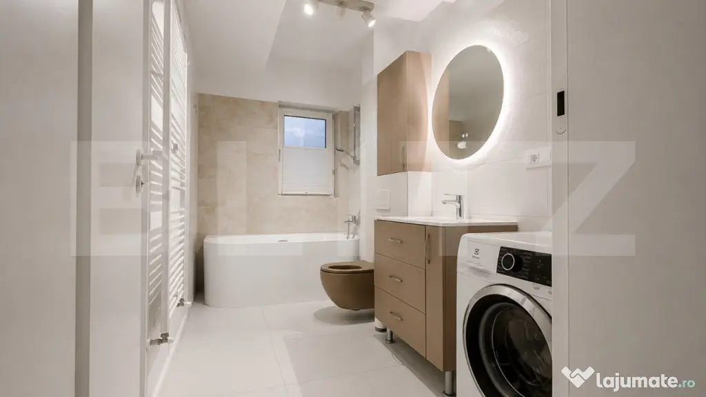 Apartament cu 3 camere, 76 mp, cu parcare si boxa, Tractorul