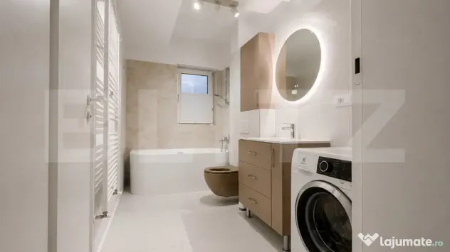 Apartament cu 3 camere, 76 mp, cu parcare si boxa, Tractorul