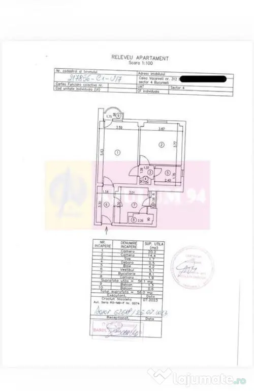 Apartament 2 camere complet mobilat, Tineretului -Vacaresti