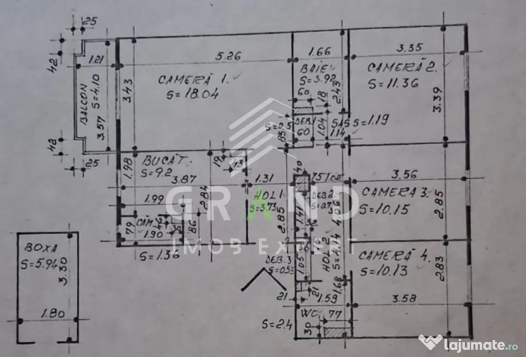 4 camere | Str.Nicolae Titulescu/Gheorgheni | Etaj 2/4 | 78