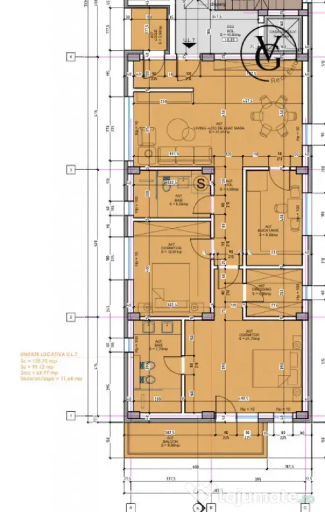 LKB Residence | Apartament decomandat cu 3 camere | Elvila |
