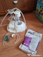 Pompa de san electrica 2 IN 1 cu aspirator nazal electric 