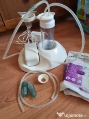 Pompa de san electrica 2 IN 1 cu aspirator nazal electric 