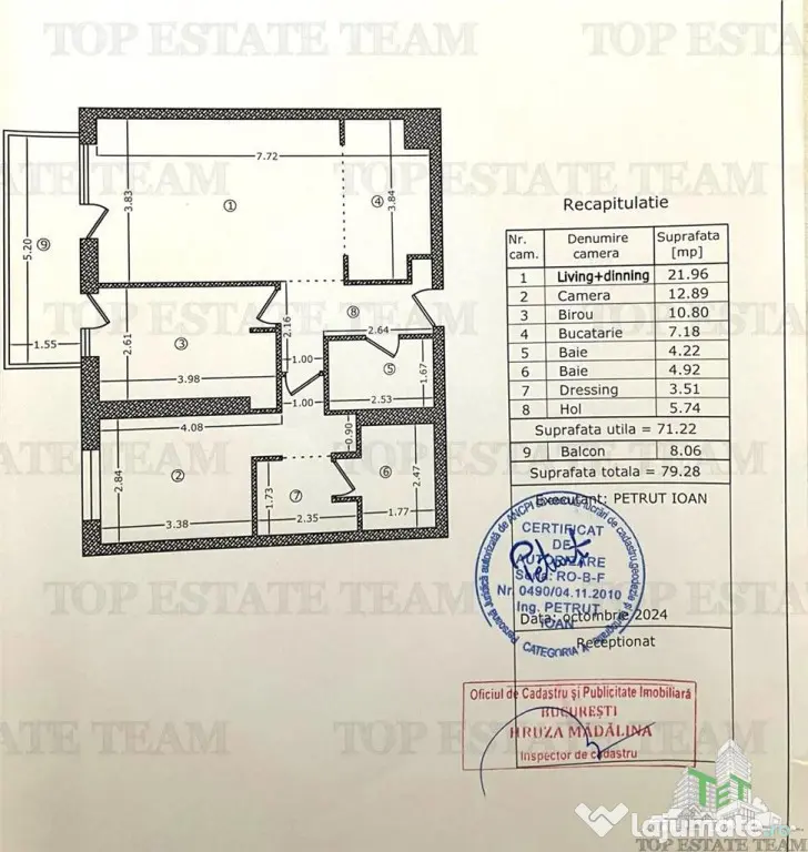 Apartament 3 camere Stellaris Residence - Ghencea - Drumul T