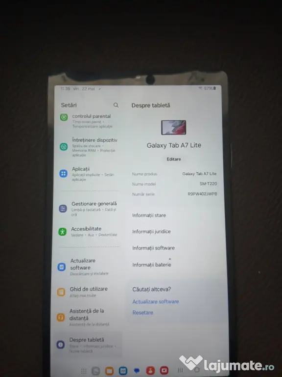Vand tabletă Samsung Galaxy A7 Lite