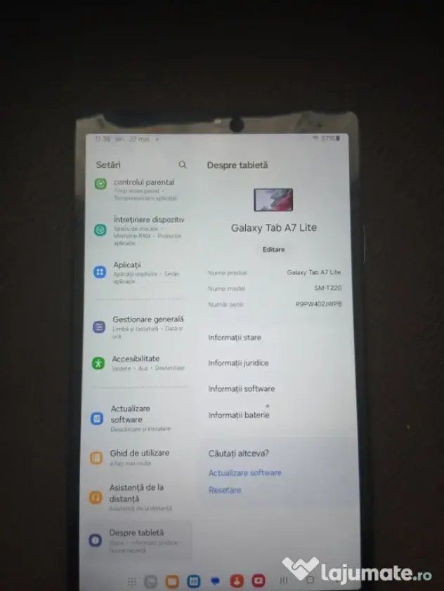 Vand tabletă Samsung Galaxy A7 Lite